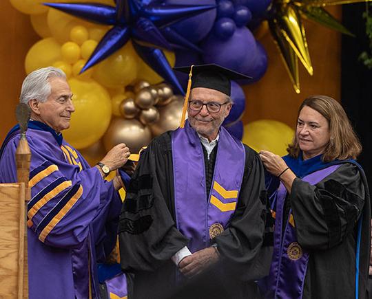 Jeff Maurer getting honorary degree